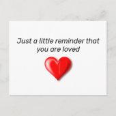 Gewoon een herinnering die je graag hebt briefkaart (Voorkant)