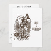 Gewoon een Herinneringspompoen (Birthday Party) Kaart (Voorkant / Achterkant)