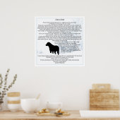 Gewoon Een Hond Quote - Zwarte Labrador - Hond Lie Poster (Keuken)