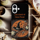 Gewoon een hoop Hocus Pocus Boze Heks Rustiek iPhone 16 Hoesje