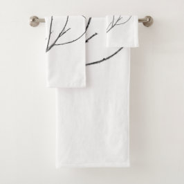 Gewoon een Hummingbird op een stok Bad Handdoek