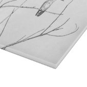 Gewoon een Hummingbird op een stok Snijplank (Hoek)