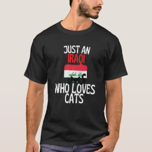 Gewoon een Irakees die van katten houdt voor heel T-shirt