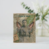 Gewoon een jongen briefkaart (Staand voorkant)