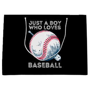 Gewoon een jongen die houdt van honkbal batter hon groot cadeauzakje