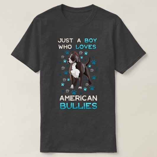 Gewoon een jongen die van Amerikaanse geweren houd T-shirt (Design voorkant)