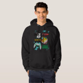 Gewoon een jongen die van Anime Ramen en Videogame Hoodie (Voorkant volledig)