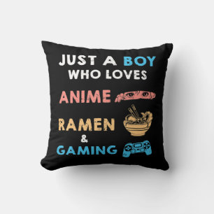 Gewoon een jongen die van Anime Ramen houdt en Gam Kussen