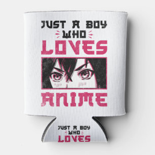 Gewoon een jongen die van Anime Weeb Otaku houdt Blikjeskoeler