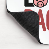 Gewoon een jongen die van Bacon houdt Muismat (Hoek)