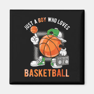 Gewoon een jongen die van basketbal houdt 2 magneet