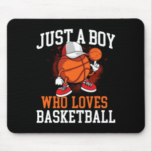 Gewoon een jongen die van basketbal houdt - Player Muismat