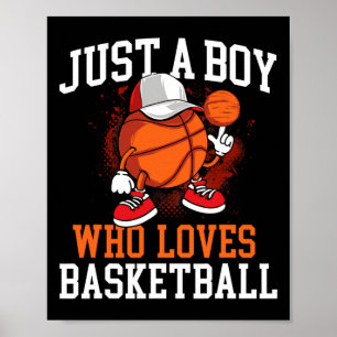 Gewoon een jongen die van basketbal houdt - Player Poster