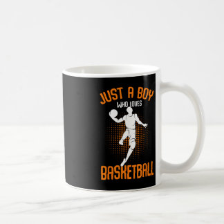 Gewoon een jongen die van basketbalspeler Kinder B Koffiemok