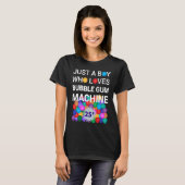 Gewoon een jongen die van de bubble-machine-bubble t-shirt (Voorkant volledig)