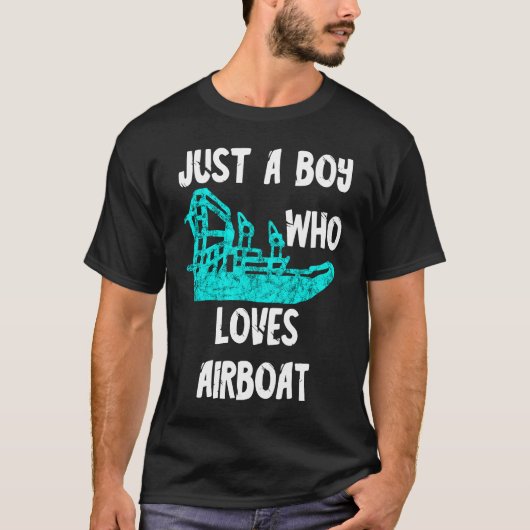 Gewoon een jongen die van de waterkraan van de boo t-shirt (Voorkant)
