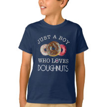 Gewoon een jongen die van Doughnuts houdt