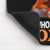 Gewoon een jongen die van foxes houdt muismat (Hoek)