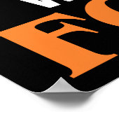 Gewoon een jongen die van foxes houdt poster (Hoek)