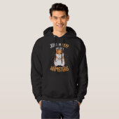 Gewoon een jongen die van Hamsters Hammy Boys Kind Hoodie (Voorkant volledig)