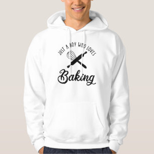 Gewoon een jongen die van het baken houdt hoodie