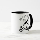 Gewoon een jongen die van het baken houdt mok (Voorkant rechts)