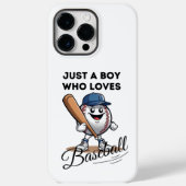 Gewoon een jongen die van honkbal houdt Case-Mate iPhone case (Achterkant)