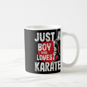 Gewoon een jongen die van karate houdt - Martial A Koffiemok