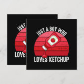 Gewoon een jongen die van ketchup houdt (Voorkant / Achterkant)