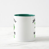 Gewoon een jongen die van kikkers houdt mok (Midden)