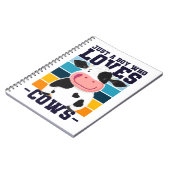 Gewoon een jongen die van Koe houdt Notitieboek (Linkerzijde)