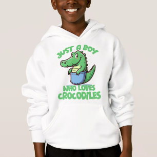 Gewoon Een Jongen Die Van Krokodillen Houdt