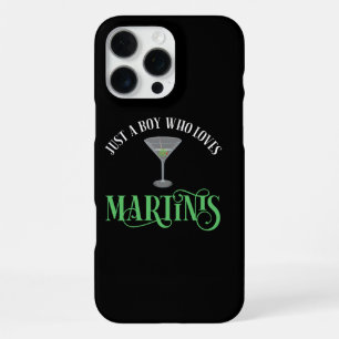Gewoon Een Jongen Die Van Martinis Houdt iPhone 16 Pro Max Hoesje