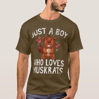 Gewoon een jongen die van muskietenliefhebbers hou t-shirt
