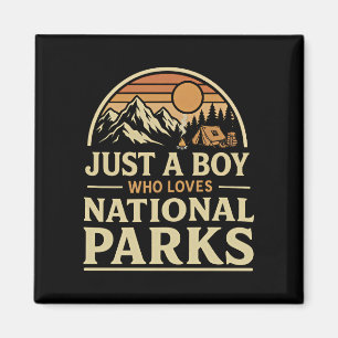 Gewoon een Jongen Die Van Nationale Parken Houdt Magneet