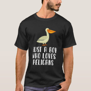 Gewoon een jongen die van Pelicans houdt T-shirt