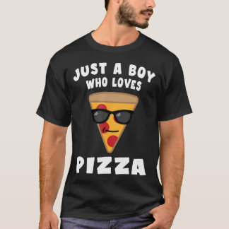 Gewoon Een Jongen Die Van Pizza Houdt T-shirt