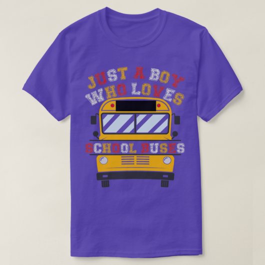 Gewoon een jongen die van school houdt 32 t-shirt (Design voorkant)