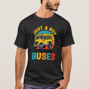 Gewoon een jongen die van school houdt, die Kinder T-shirt