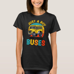 Gewoon een jongen die van school houdt, die Kinder T-shirt