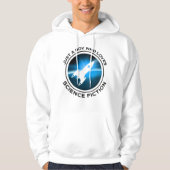 Gewoon een jongen die van sciencefiction houdt hoodie (Voorkant)
