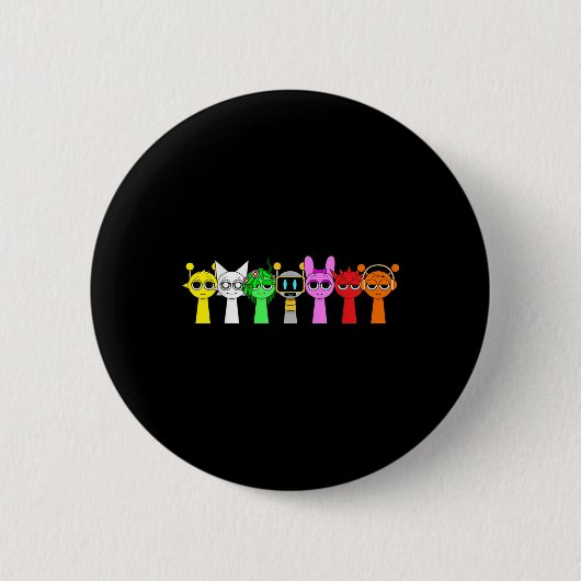 Gewoon Een Jongen Die Van Sprunky Grappige Sprunky Ronde Button 5,7 Cm (Voorkant)