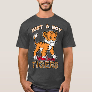 Gewoon een jongen die van Tigers houdt T-shirt