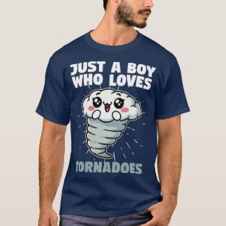 Gewoon een jongen die van Tornado houdt T-shirt