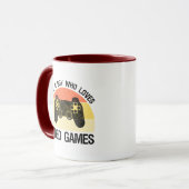 Gewoon Een Jongen Die Van Videogames Houdt Mok (Voorkant links)