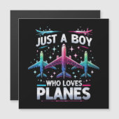 Gewoon een jongen die van vliegtuigen houdt (Voorkant / Achterkant)