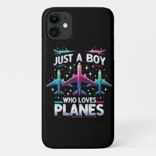 Gewoon Een Jongen Die Van Vliegtuigen Houdt Case-Mate iPhone Case