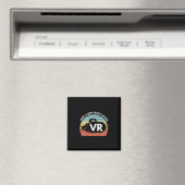 Gewoon Een Jongen Die Van Vr Leuke Virtuele Realit Magneet (Insitu (Vaatwasser))