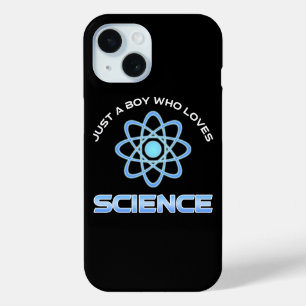 Gewoon Een Jongen Die Van Wetenschap Houdt iPhone 15 Case