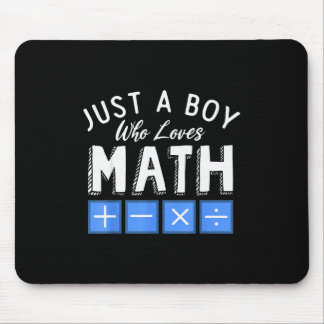Gewoon Een Jongen Die Van Wiskunde Algebra Grappig Muismat